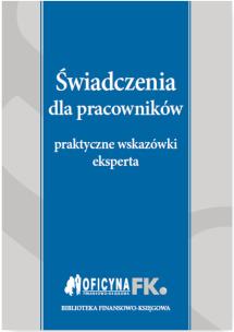 Okładka książki Świadczenia dla pracowników