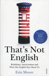 Okładka książki That's Not English