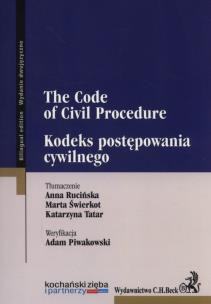 Okładka książki The Code of Civil Procedure Kodeks postępowania cywilnego