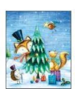 Opakowanie Torebka prezentowa 18x23 CHRISTMAS JOY