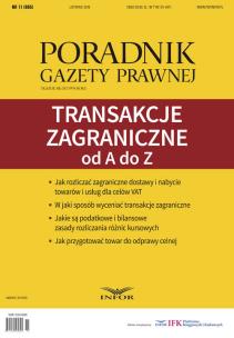 Opakowanie Transakcje zagraniczne od A do Z