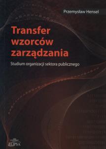 Okładka książki Transfer wzorców zarządzania