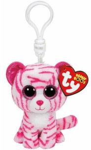 Opakowanie Ty Beanie Boos Asia - Biało-Różowy Tygrys - Brelok