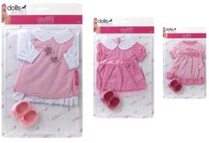 Opakowanie Ubranka dla lalek do 36 cm mix
