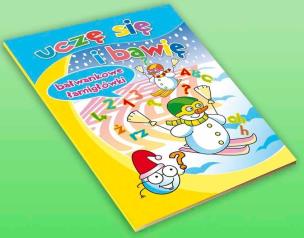 Okładka książki Uczę się i bawię. Bałwankowe łamigłówki