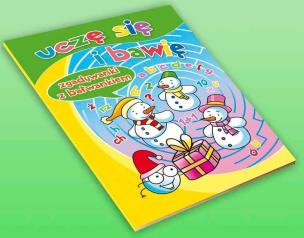 Okładka książki Uczę się i bawię. Zgadywanki z bałwankiem