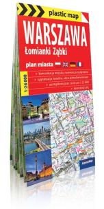 Okładka książki Warszawa plan miasta