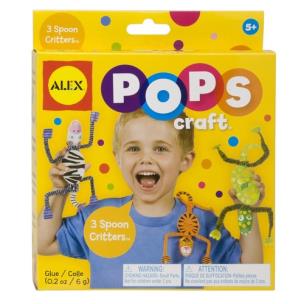 Opakowanie Zestaw Art&Craft Alex Pops - 3 stworki z łyżek