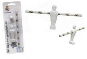 Opakowanie Zestaw ołówek+ gumka+piłkarzyki REAL MADRYT