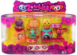 Opakowanie Zoobles. 4 Pak Dzieci kwiaty