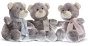 Opakowanie Zwierzaki Figlaki - Miś 24 cm, 3 kolory