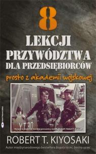 Okładka książki 8 lekcji przywództwa dla przedsiębiorców...