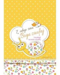 Opakowanie A Kartka składana - Z całego serca zaufaj Panu