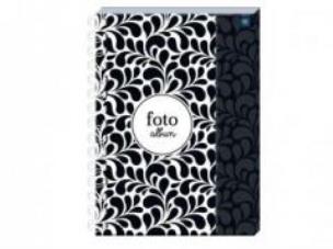 Opakowanie Album fotograficzny  B5 25 kartek na spirali z magnesem czarny hybryda