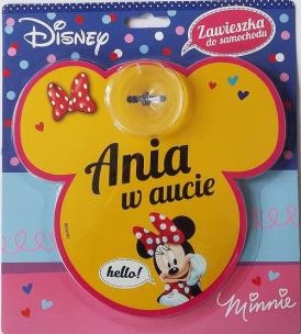 Opakowanie Ania w aucie Zawieszka do auta