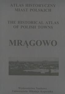 Opakowanie Atlas historyczny miast polskich Tom 3 Mazury Zeszyt 3 Mrągowo