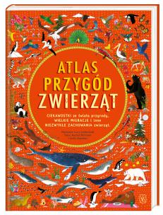 Okładka książki Atlas przygód zwierząt