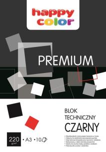 Blok techniczny czarny A3,220g,10ark. 3722 2040-09. Wydawca: GDD. Multiszop.pl Opakowanie Blok techniczny czarny A3,220g,10ark. 3722 2040-09