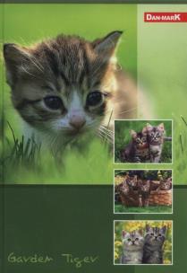 Opakowanie Brulion A5 w linie 96 kartek Garden Tiger