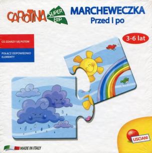 Opakowanie Carotina Super Bip Marcheweczka Przed i po