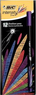 Opakowanie Cienkopis Intenstity fine - fioletowy (12szt) BIC
