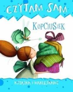 Okładka książki Czytam sam. Kopciuszek. Książka z naklejkami
