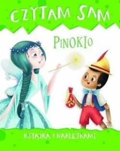 Okładka książki Czytam sam. Pinokio. Książka z naklejkami