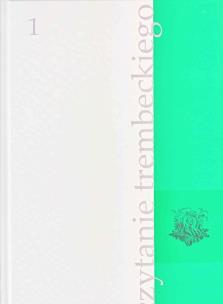 Opakowanie Czytanie Trembeckiego Tom 1/2