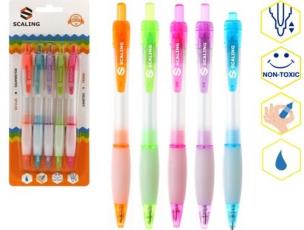 Opakowanie Długopisy 5 kolorów Scaling
