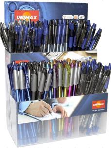 Opakowanie Długopisy display mały (322szt) UNI-MAX