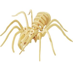 Opakowanie Drewniane puzzle 3D Pająk