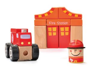 Opakowanie Drewno układanka straż pożarna Brimarex (1574183)