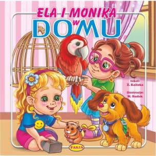 Okładka książki Ela i Monika w domu