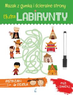 Okładka książki Extra Labirynty. Bystrzaki do dzieła