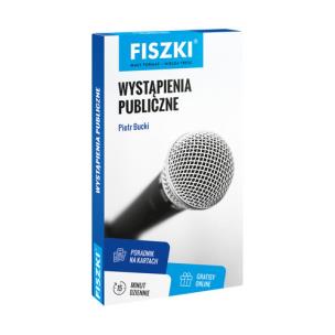 Okładka książki Fiszki Wystąpienia publiczne