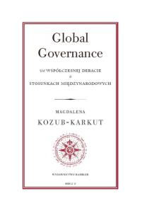 Okładka książki Global governance