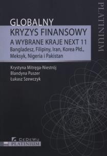 Okładka książki Globalny kryzys finansowy a wybrane kraje NEXT 11