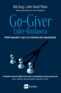 Okładka książki Go-Giver. Lider-Rozdawca