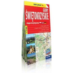 Opakowanie Góry Świętokrzyskie- mapa turystyczna- WYDANIE 3 (papier)