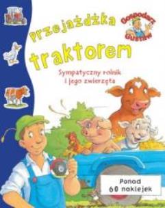 Okładka książki Gospodarz Gustaw. Przejażdżka traktorem