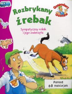 Okładka książki Gospodarz Gustaw. Rozbrykany źrebak