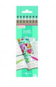 Opakowanie Graffy zakładki Mandala i Kwiaty