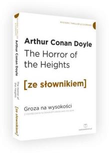 Okładka książki Groza na wysokości wer. ang. z podręcznym sł./Ze Słownikiem