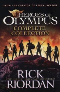 Okładka książki Heroes of Olympus Complette Collection
