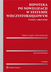 Okładka książki Hipoteka po nowelizacji w systemie wieczystoksięgowym