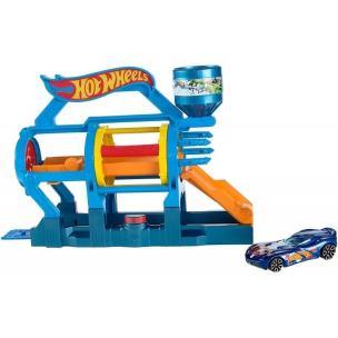 Opakowanie Hot Wheels - Rozkładane zestawy Turbo myjnia