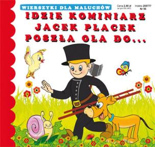 Okładka książki Idzie kominiarz. Wierszyki dla maluchów