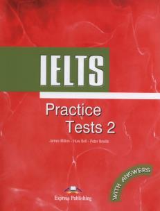 Okładka książki IELTS Practice Tests 2 with answers