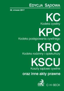 Okładka książki Kodeks cywilny. Kodeks postępowania cywilnego. Kodeks rodzinny i opiekuńczy. Koszty sądowe cywilne