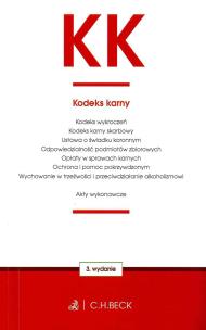 Okładka książki Kodeks karny oraz ustawy towarzyszące